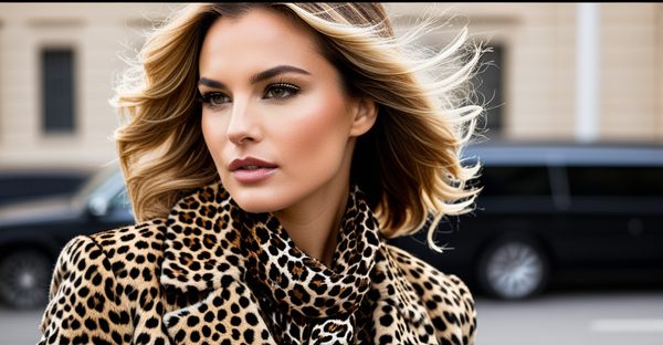 Leopardenmode: elegante mode für selbstbewusste frauen